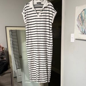 Striped Polo Dress